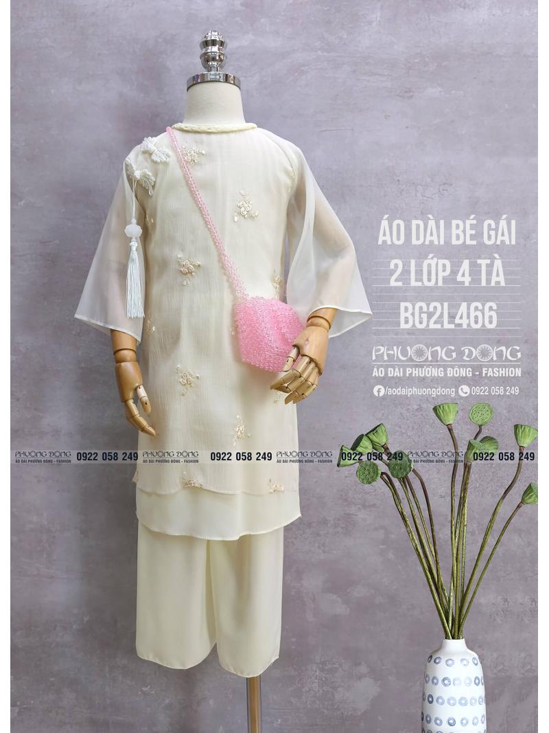 Áo Dài Cách Tân Bé Gái BG2L466